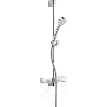 Sprchový set Hansa Basicjet Sprchová souprava s nástěnnou tyčí 65 cm, chrom, 44780211