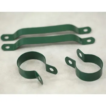 Příslušenství pro plot RETIC Opasek na přichycení napínáku ke sloupku ZN+PVC 48 mm, zelený