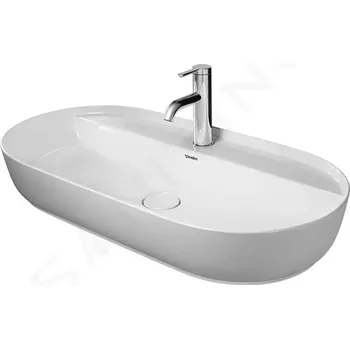 Umyvadlo Duravit Luv Umyvadlo na desku, 80x40 cm, bez přepadu, s otvorem pro baterii, WonderGliss, bílá, 03808000001