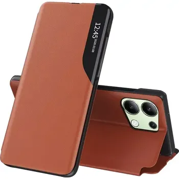 Pouzdro na mobilní telefon Pouzdro Xiaomi Redmi Note 13 4G eFold Series oranžové