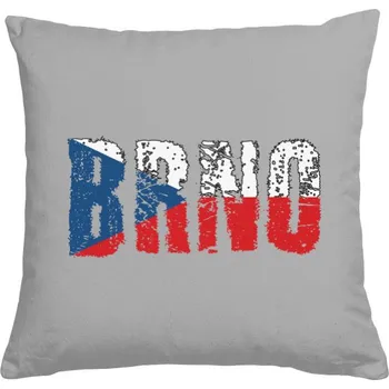 Pánské tričko Polštář bavlněný s potiskem BRNO