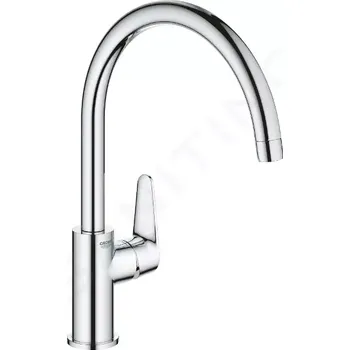 Vodovodní baterie Grohe BauCurve Dřezová baterie, chrom, 31231001