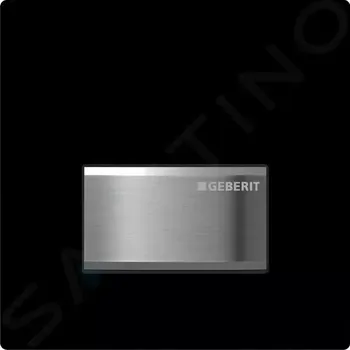 Geberit Sigma50 Ovládání splachování pisoáru, chrom/černá, 116.016.DW.5