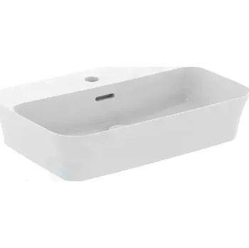 Umyvadlo Ideal Standard Ipalyss Umyvadlo na desku, 55x38 cm, s přepadem, otvor pro baterii, matná bílá, E2077V1