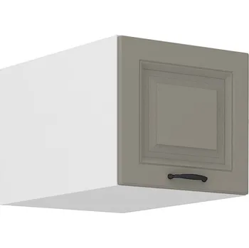 Kuchyňská skříňka LEMPERT Horní skříňka STELLA 55 (40 / 36 / 57 cm) claygrey / bílá