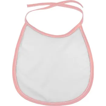 Bryndák Kojenecký bryndák bílý - růžový lem sublimace termotransfer