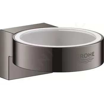 Držák na ručník Grohe Selection Držák skleničky/mýdelníku, Hard Graphite, 41027A00