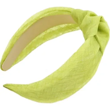 Čelenka Flamenco Mystique Turban Čelenka O418LEM, Průměr 11 cm, Šířka 5,5 cm