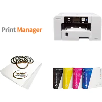 Tiskárna Gelová tiskárna Sawgrass Virtuoso SG500 A4 + gelové inkousty Sublijet UHD 31 ml + sublimační papíry TEXPRINT-R