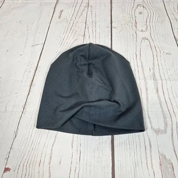 Kojenecká čepice Yháček Šmoulí čepička Yháček, Antracit Velikost:: M