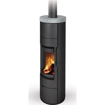 Krbová kamna ROMOTOP LUANCO N02 AKUM krbová kamna 2,9-7,4kW, akumulační, kámen
