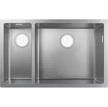 Nerezový dřez Hansgrohe Dřezy Podstavný dřez S719-U655, nerezová ocel, 43429800