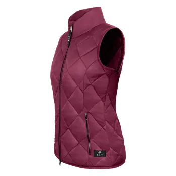 Waldhausen Dámská jezdecká vesta ELT Meran, vínová Barva: Vínová, Velikost: XXS
