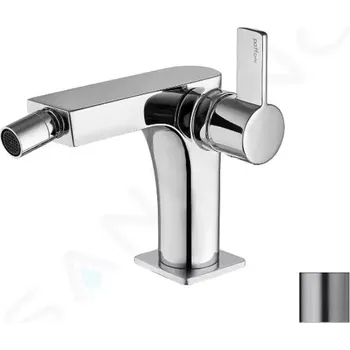 Paffoni Rock Bidetová baterie s výpustí, nerez, RO135ST