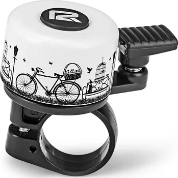 Zvonek na kolo Zvonek na kolo P2R Ringo kolo bílo černý