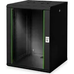 Digitus DN-19 16U-6/6-SW rack Nástěnný regál Černá