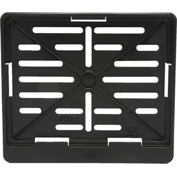 Držák SPZ Univerzální plastová podložka pod moto SPZ CZ černá 210 x 185 mm