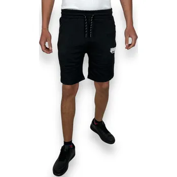 Pánské kraťasy Egret Pánské černé teplákové kraťasy Barva: Černá, Velikost: S