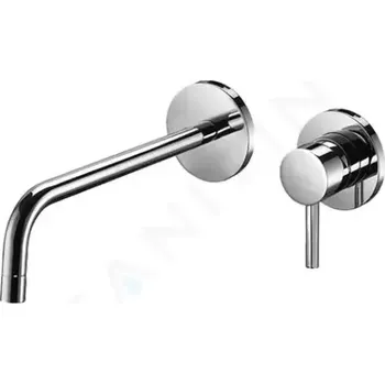 Vodovodní baterie Paffoni Light Umyvadlová baterie pod omítku s tělesem, 2-otvorová instalace, chrom, LIG106CR70