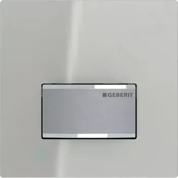 Splachovací tlačítko Geberit Sigma50 Ovládací splachování pisoáru, chrom/pískově šedá, 116.016.JL.5