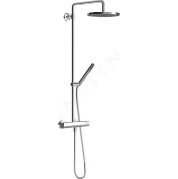 Sprchový set Hansa Tempra Style Sprchový systém s termostatickou baterií a sprchovým setem, chrom, 58429103