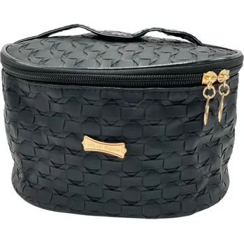 Kosmetická taška Černý kosmetický kufřík