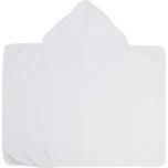 Kojenecká osuška s kapucí - bílá sublimace termotransfer