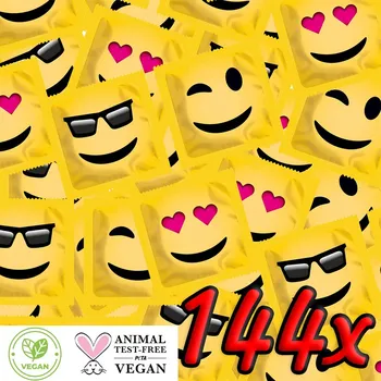 Kondom EXS Emoji 144 pack