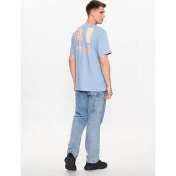 adidas T-Shirt Graphic Glide T-Shirt IC5750 Světle modrá Loose Fit M