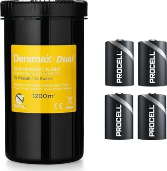 Odpuzovač zvířat Deramax Dual 0350 + baterie