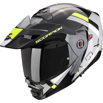 Helma na motorku Přilba SCORPION ADX-2 GALANE grey/black/ neon yellow XL (60-61)