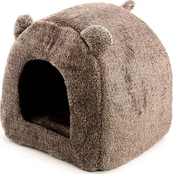 Pelíšek pro psa ROSEWOOD Domeček/bouda Brown Teddy Bear, hnědá