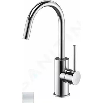 Vodovodní baterie Paffoni Light Umyvadlová baterie, bílá mat, LIG078BO