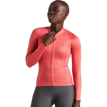 cyklistický dres Cyklistický dres Specialized SL Air Solid Jersey LS Velikost: XL oranžový