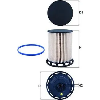 Palivový filtr palivovy filtr KNECHT KX 493D