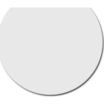 Podtácek pod hrnek 10 cm gumový - bílý sublimace termotransfer