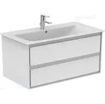 Ideal Standard Connect Air Skříňka pod umyvadlo, 100x44x52 cm, lesklá bílá/světlá šedá mat, E0821KN