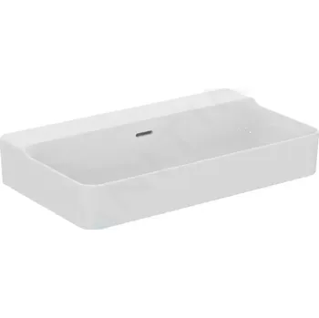 Umyvadlo Ideal Standard Conca Ceram Umyvadlo na desku 80x45 cm, s přepadem, bez otvoru pro baterii, bílá, T382801
