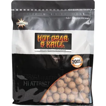 Boilies Dynamite Baits Boilies Big Fish Hot Crab&Krill 20 mm 1 kg