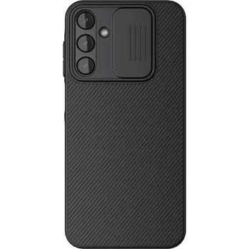 Pouzdro na mobilní telefon Pouzdro Nillkin CamShield pro Samsung Galaxy A15 / A15 5G s krytkou fotoaparátu (Plastový kryt, pouzdro či obal na mobilní telefon v černém provedení pro Samsung Galaxy A15 / A15 5G typu CamShield, s ochranou zadních kamerek)