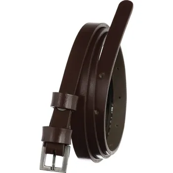 Opasek Rovicky Dámský kožený pásek se sponou Polgar hnědá univerzální