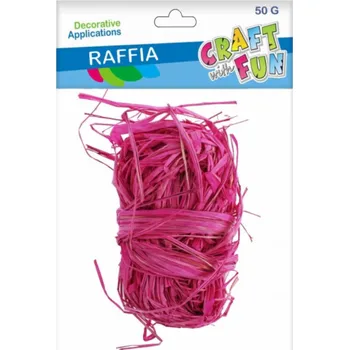 Craft with Fun RAFIA DEKORACE DEKORACE VELIKOST 50G CF PBH 12/96