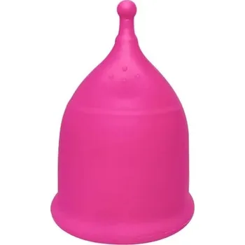 Menstruační kalíšek Menstruační kalíšek s hypoalergenním silikonem - Růže červená,M