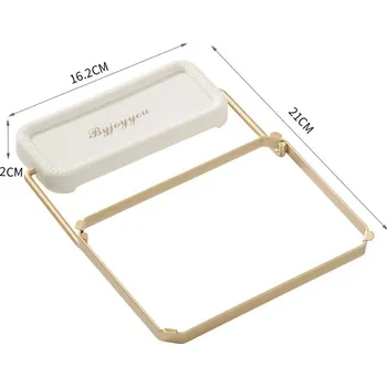 Odpadkový koš Skládací stojan na odpadky do kuchyně | Koš na zbytky - stojan bílý