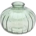 CHAKS Vázička skleněná Bardi šalvějově zelená 11 x 8,5 cm