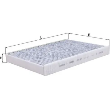 Kabinový filtr Filtr, vzduch v interiéru MAHLE LAK 387