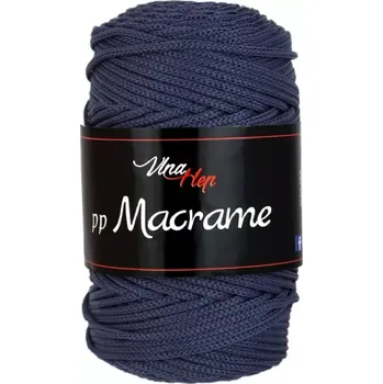 Příze pp Macrame 4602 - Tmavě modrá - DOPRODEJ