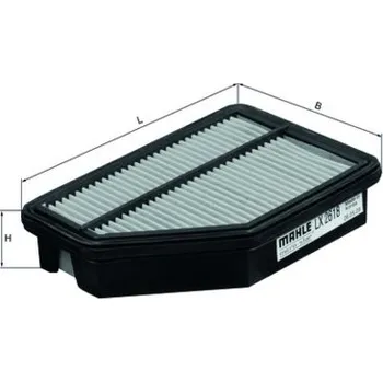 Vzduchový filtr Vzduchový filtr KNECHT LX 2618