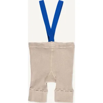 Dámské punčochy Punčocháče - kraťasy s kšandami pískové Velikosti punčoch: 104-110 (3-5r)