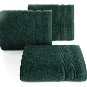 Bytový textil BAVLNĚNÝ RUČNÍK ALINE 50X90 CM ZELENÁ